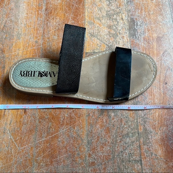 Sam & Libby Sandals Small Heel Straps Size 7 - Picture 5 of 6